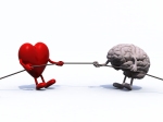 coeur contre cerveau